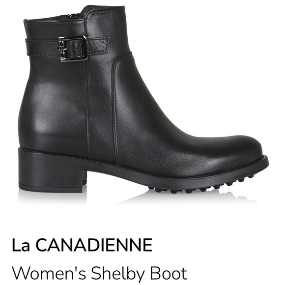 *SOLD* La Canadienne Shelby Waterproof Leather Bootie - Picture 9 of 9